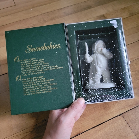 Vintage Department 56 "I'm So Sleepy" Snowbabies - Picture 9 of 10